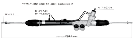 Mayorista De Repuestos De Motos DZHN2608 cremallera de dirección asistida 8-97946131-0 ISUZU