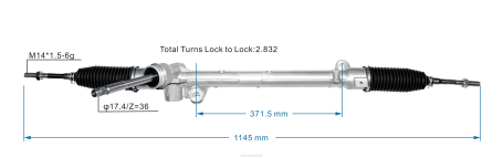 Inyector De Combustible Precio DZHN2640 Cremallera de dirección asistida belg-32-110a bcka-32-110a/b MAZDA