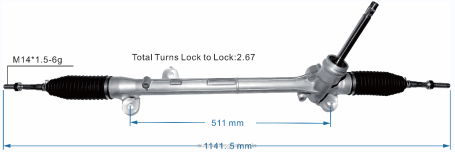 Mayorista De Amortiguadores DZHN2629 cremallera de dirección asistida gw6t-32-110 MAZDA