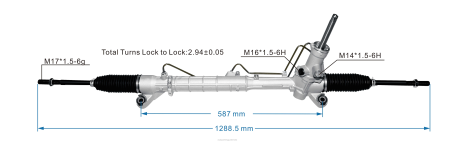 Mayorista De Repuestos De Motos DZHN2638 cremallera de dirección asistida bp4l-32-110 bp6l-32-110 cc29-32-110a bbl3-32-110a MAZDA