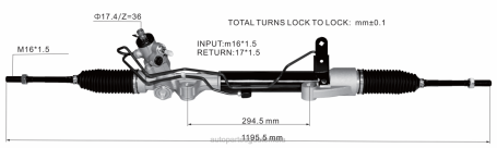 Autopartes Guatemala DZHN2577 cremallera de dirección asistida 49001-3ka0a 49001-5aa0a NISSAN