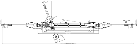 Mayorista De Repuestos De Motos DZHN2848 cremallera de dirección asistida 40360-30400 GEELY